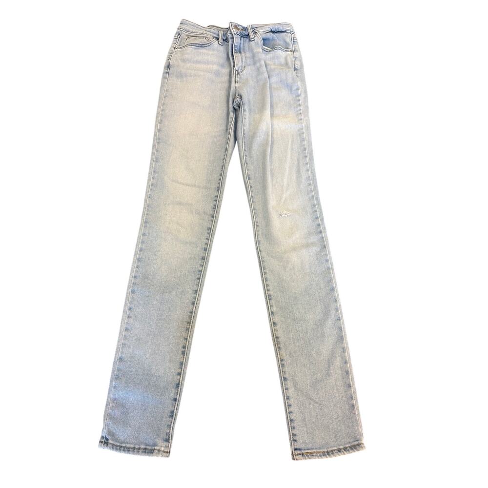 Levi's Light Wash High Rise Skinny Denim Jeans Women size 27